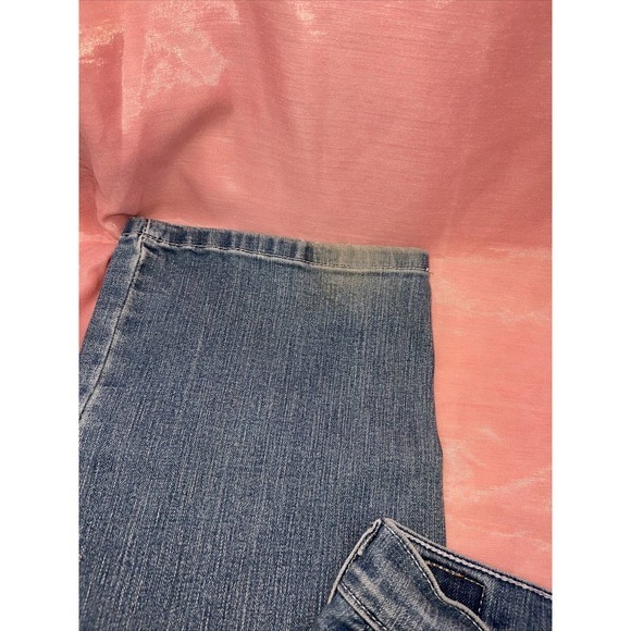 Levi's 512 Perfectly Slimming High Rise‎ Women’s Straight Leg Jeans - SZ 14 - Picture 6 of 10